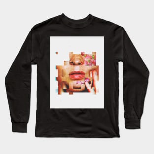 Fragmented Long Sleeve T-Shirt